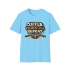 Coffee Throttle Repeat T‑Shirt