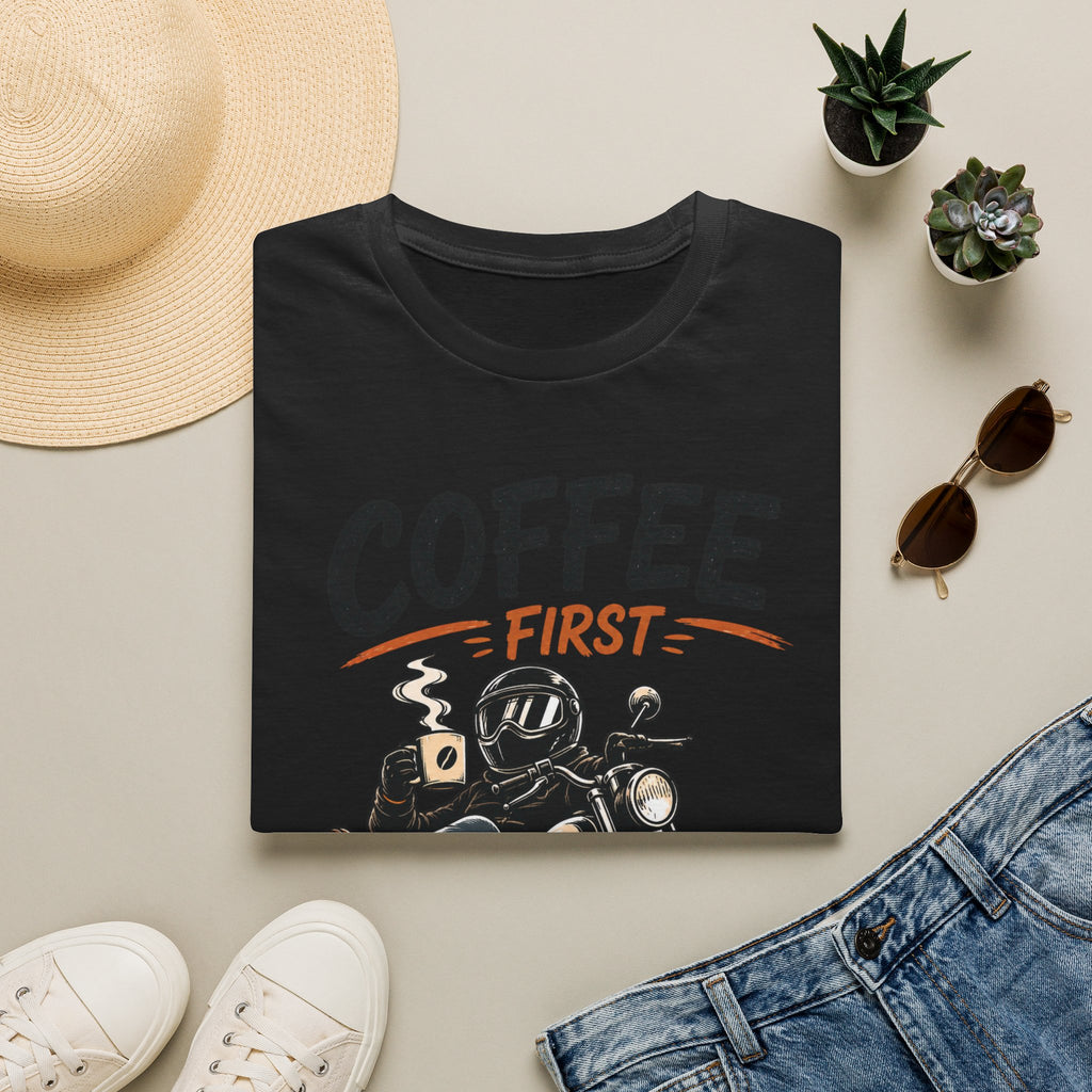 Coffee First Then T‑Shirt