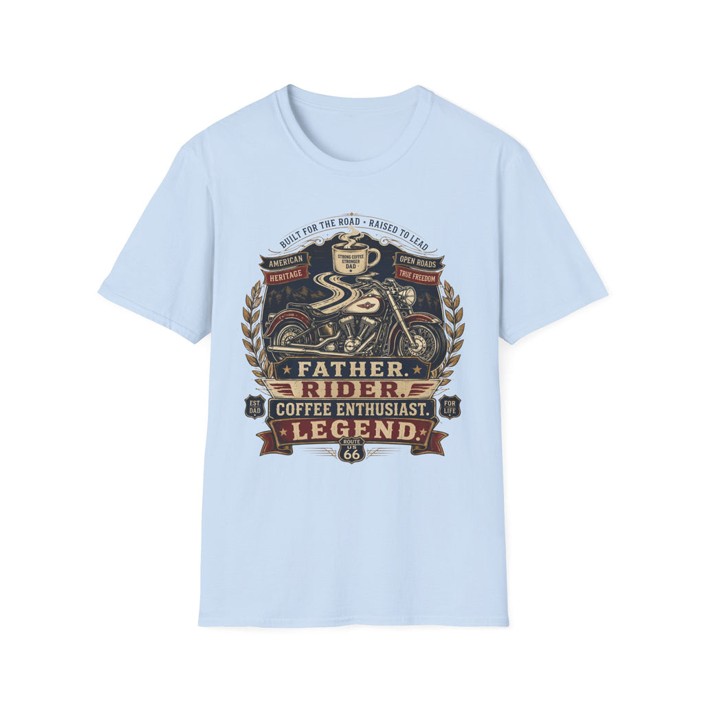 Father Rider Coffee T‑Shirt