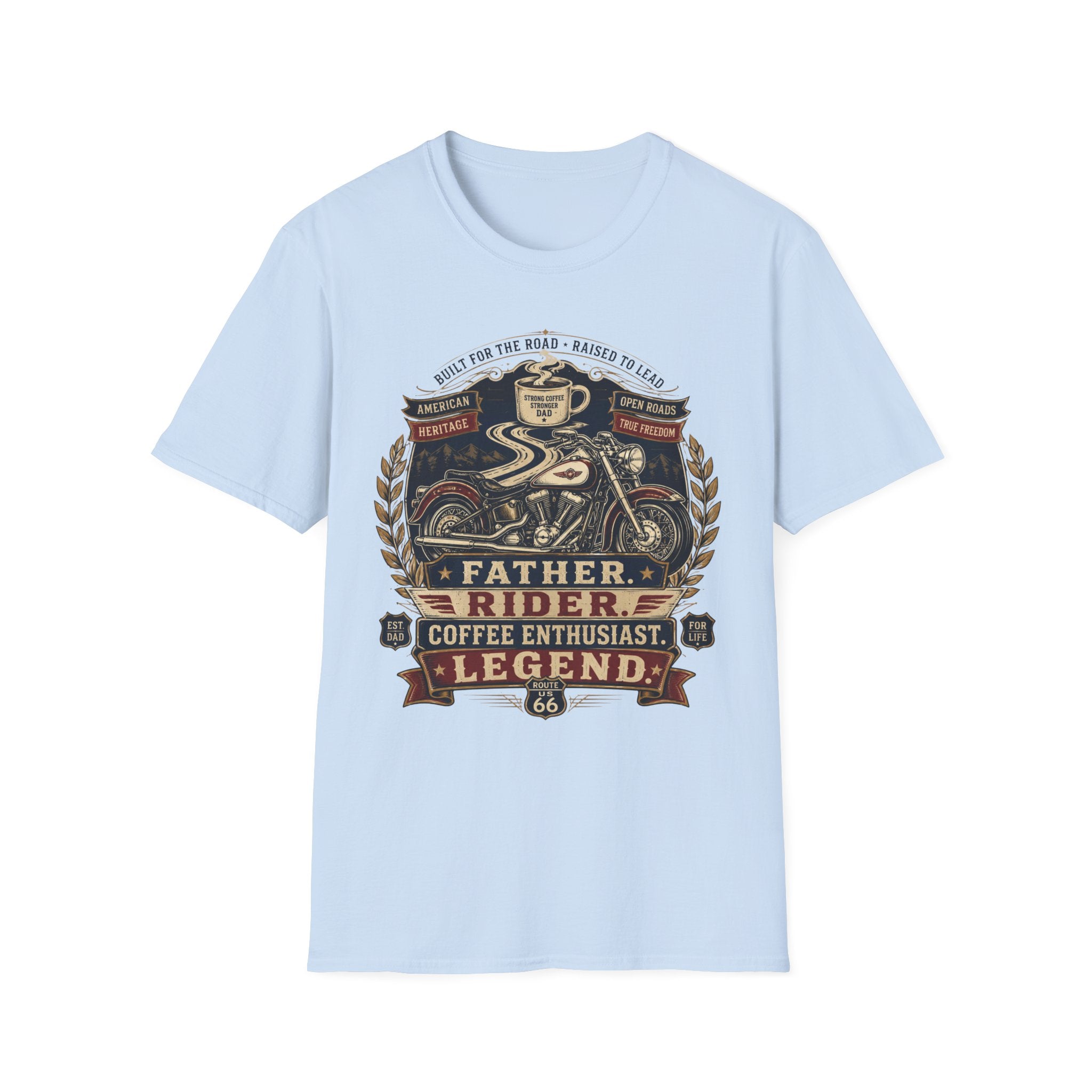 Father Rider Coffee T‑Shirt