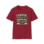 Coffee Throttle Repeat T‑Shirt
