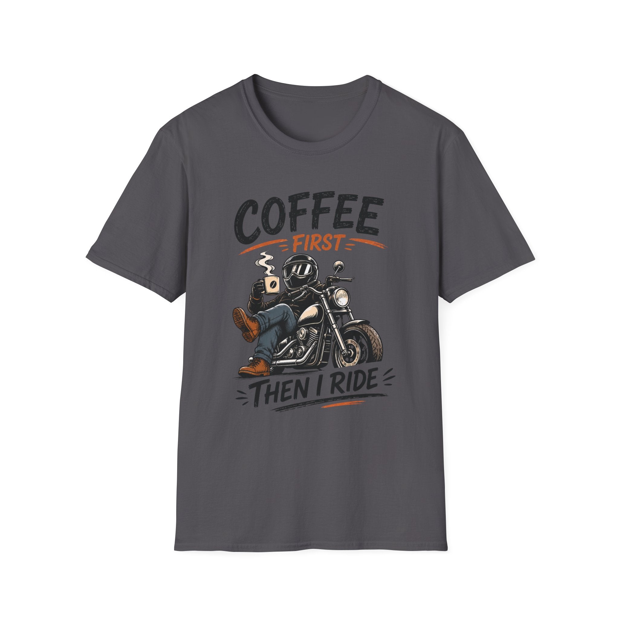 Coffee Then I Ride T‑Shirt