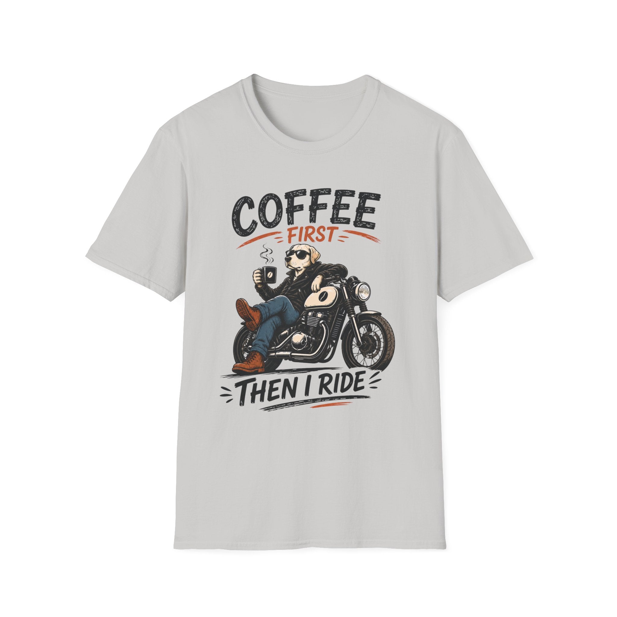Coffee First Then I Ride T‑Shirt
