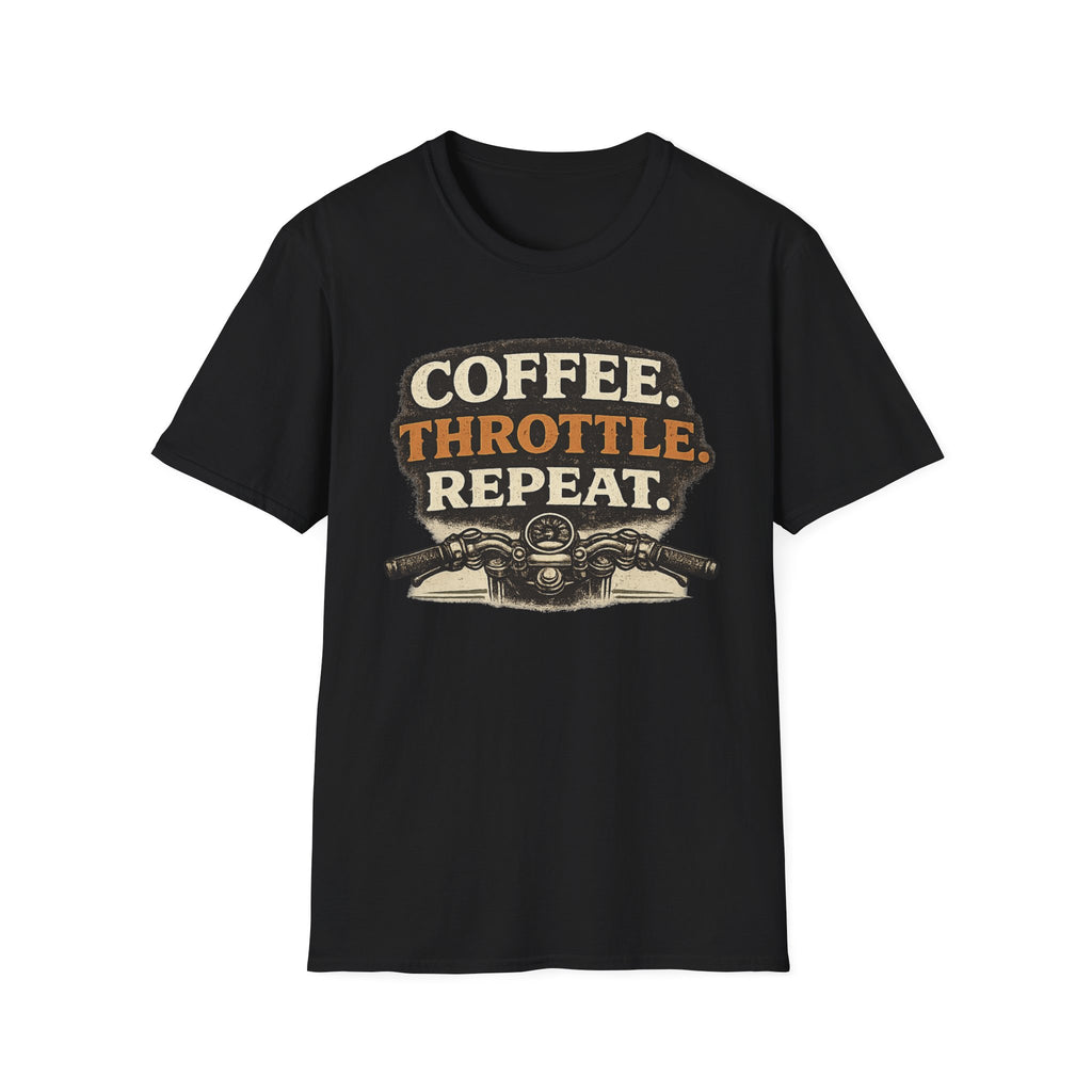 Coffee Throttle Repeat T‑Shirt