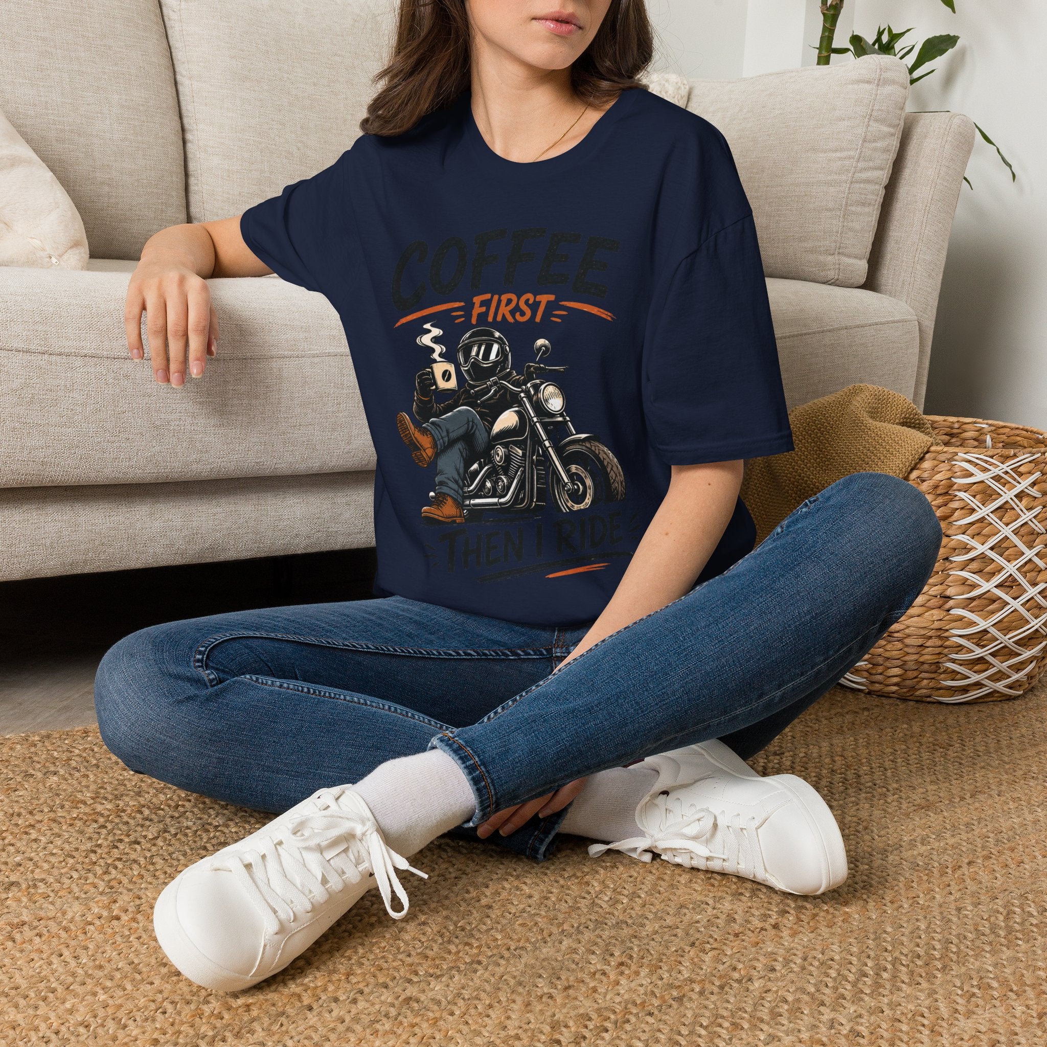 Coffee First Then T‑Shirt