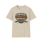 Coffee Throttle Repeat T‑Shirt