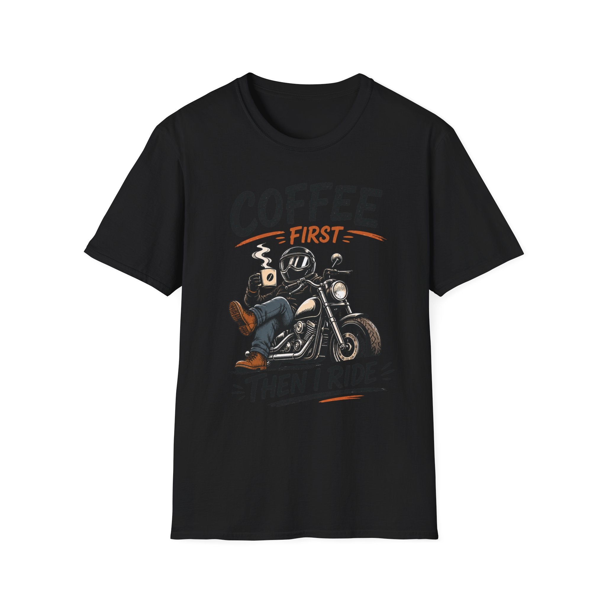 Coffee First Then T‑Shirt