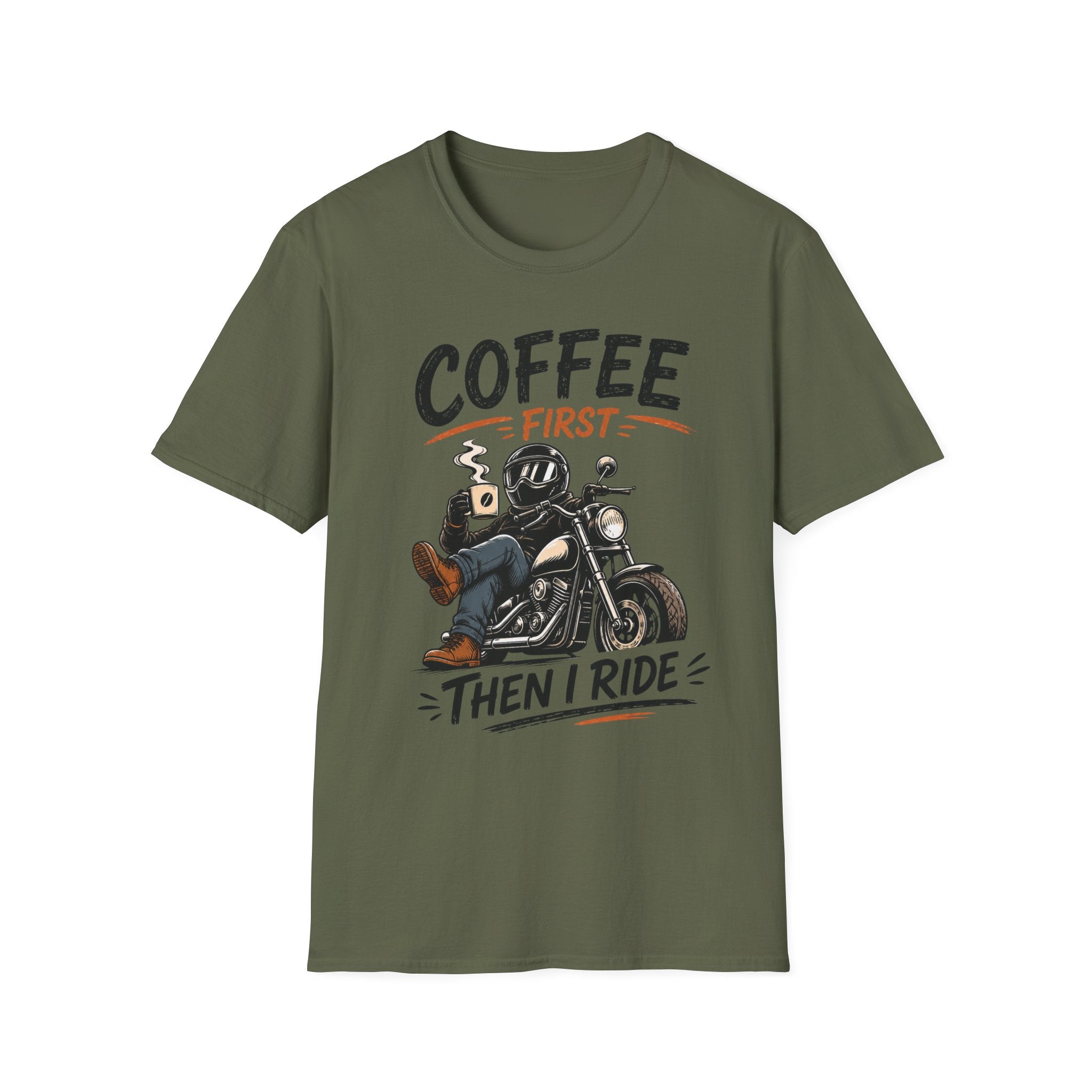 Coffee First Then T‑Shirt