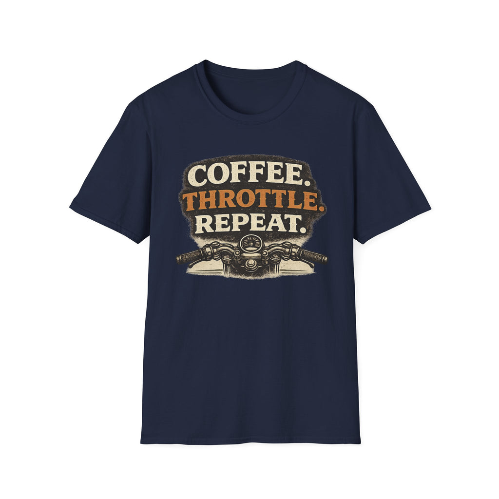 Coffee Throttle Repeat T‑Shirt