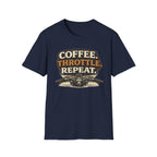 Coffee Throttle Repeat T‑Shirt