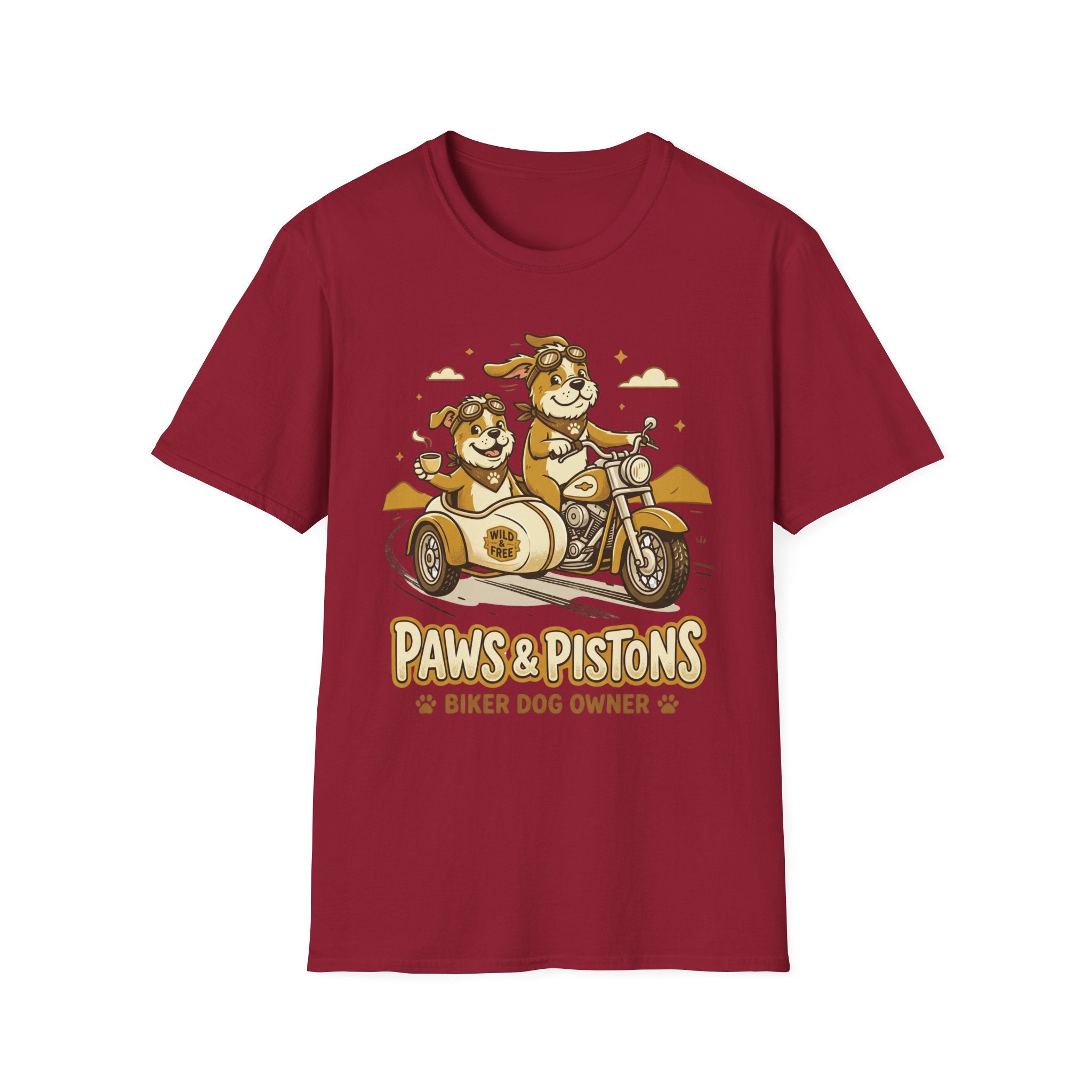 Paws & Pistons T‑Shirt