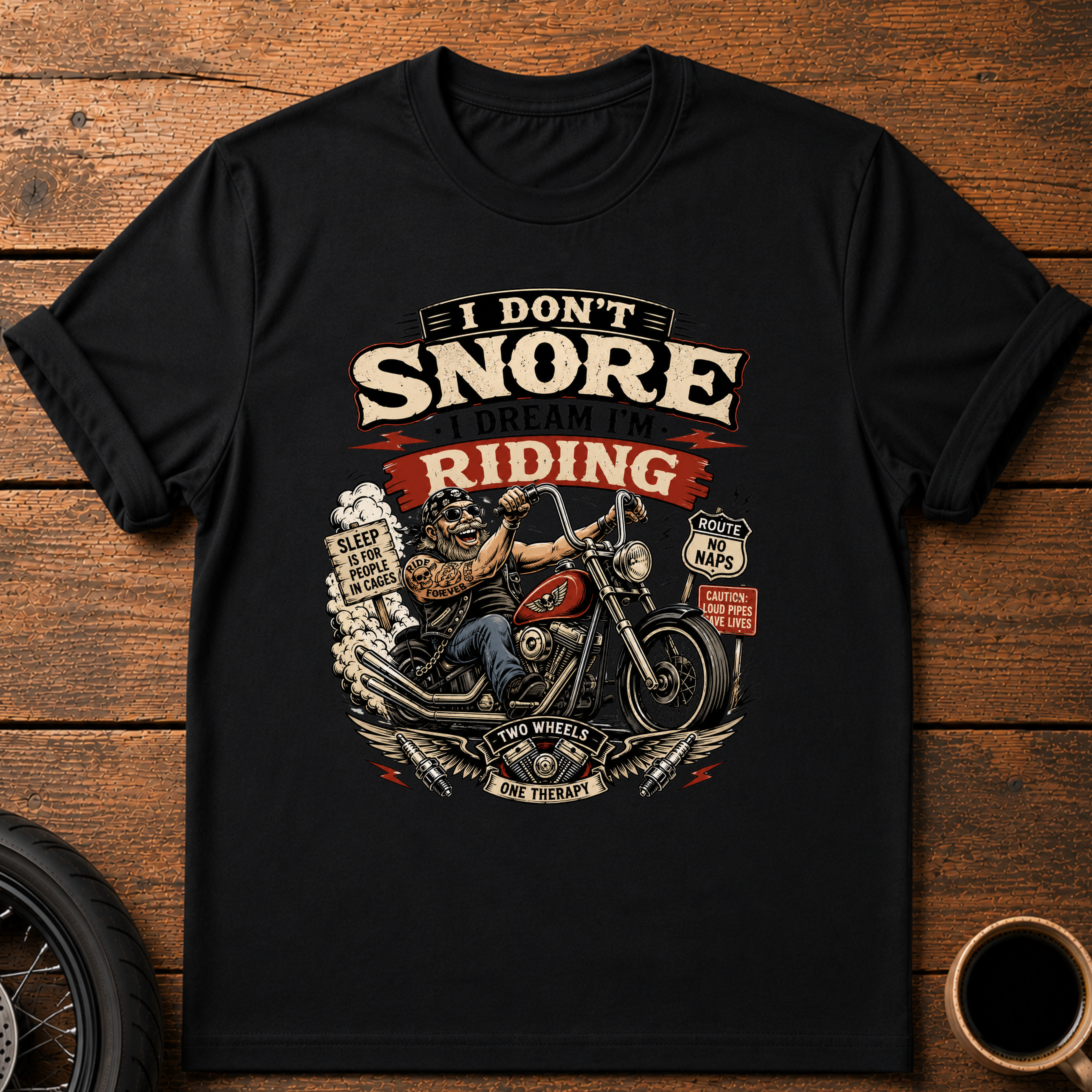 I Don't Snore T‑Shirt