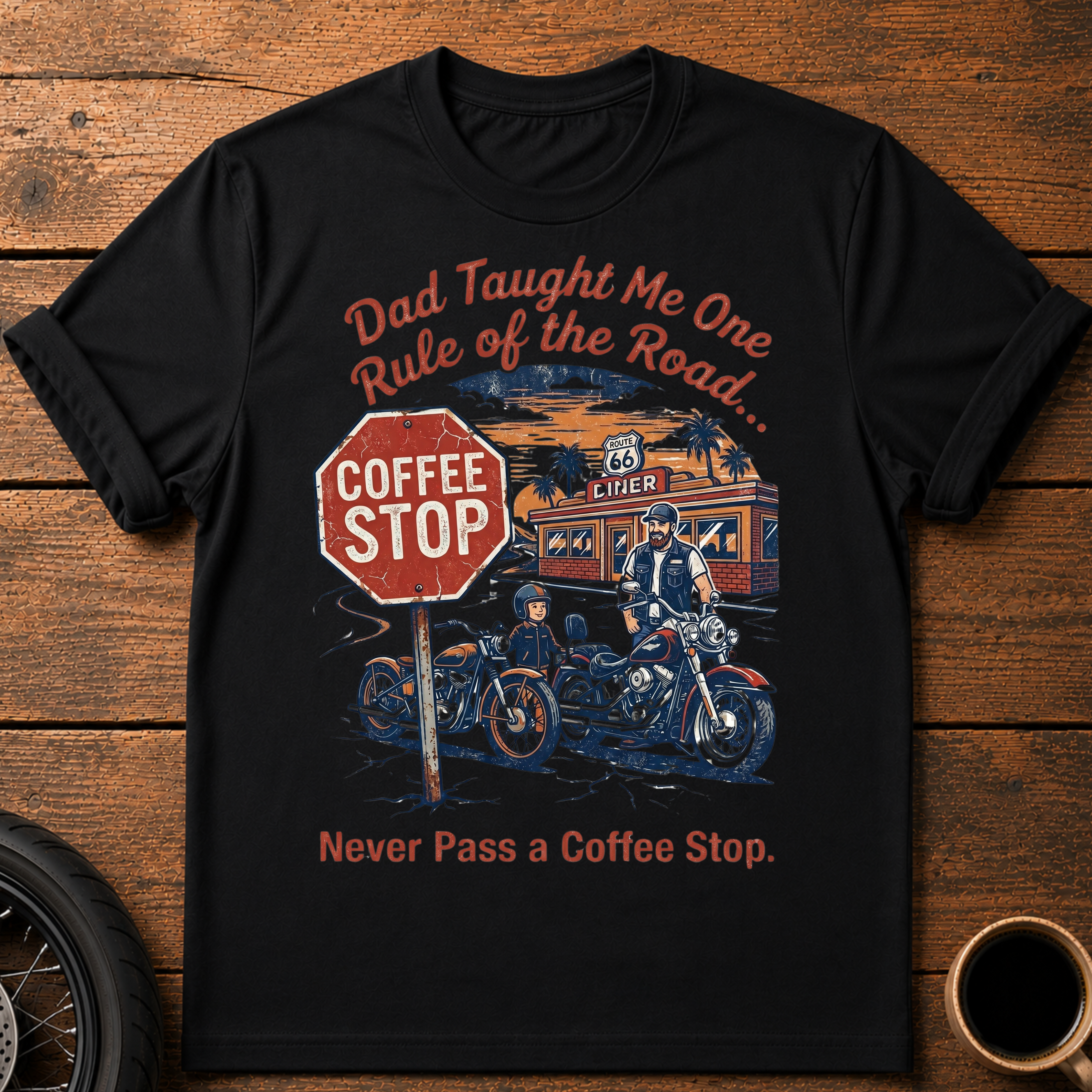Dad Taught Me T‑Shirt