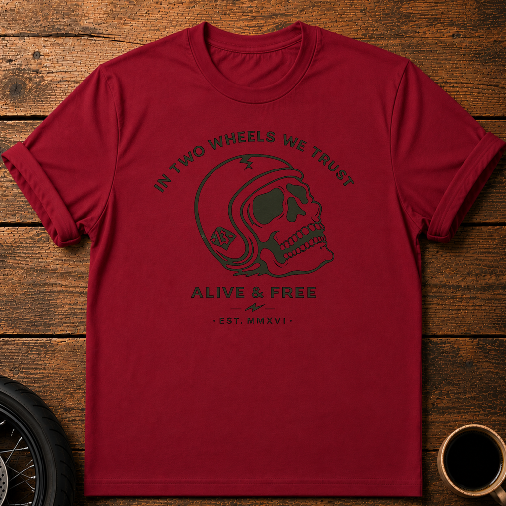 In Two Wheels T‑Shirt