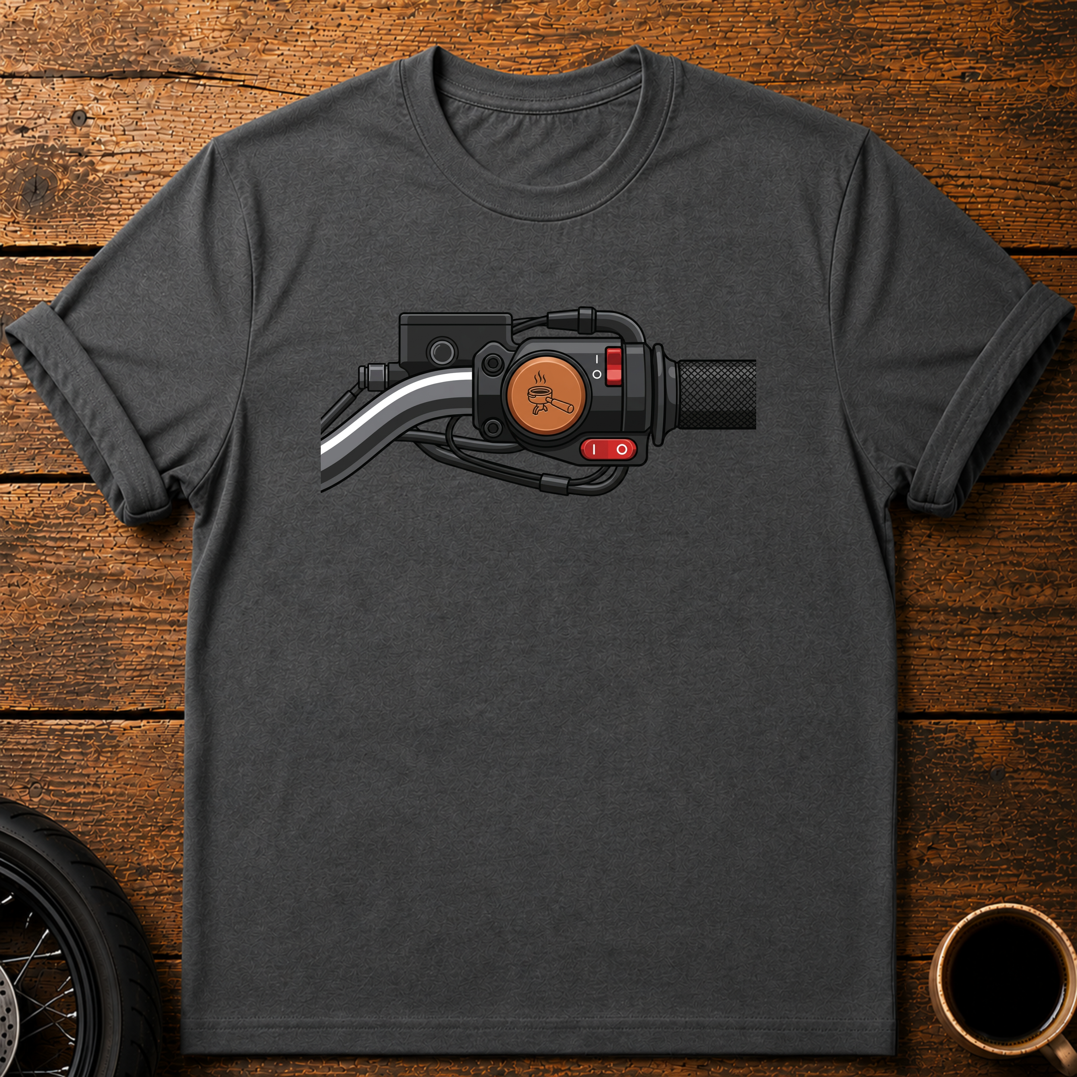 Throttle Coffee T‑Shirt