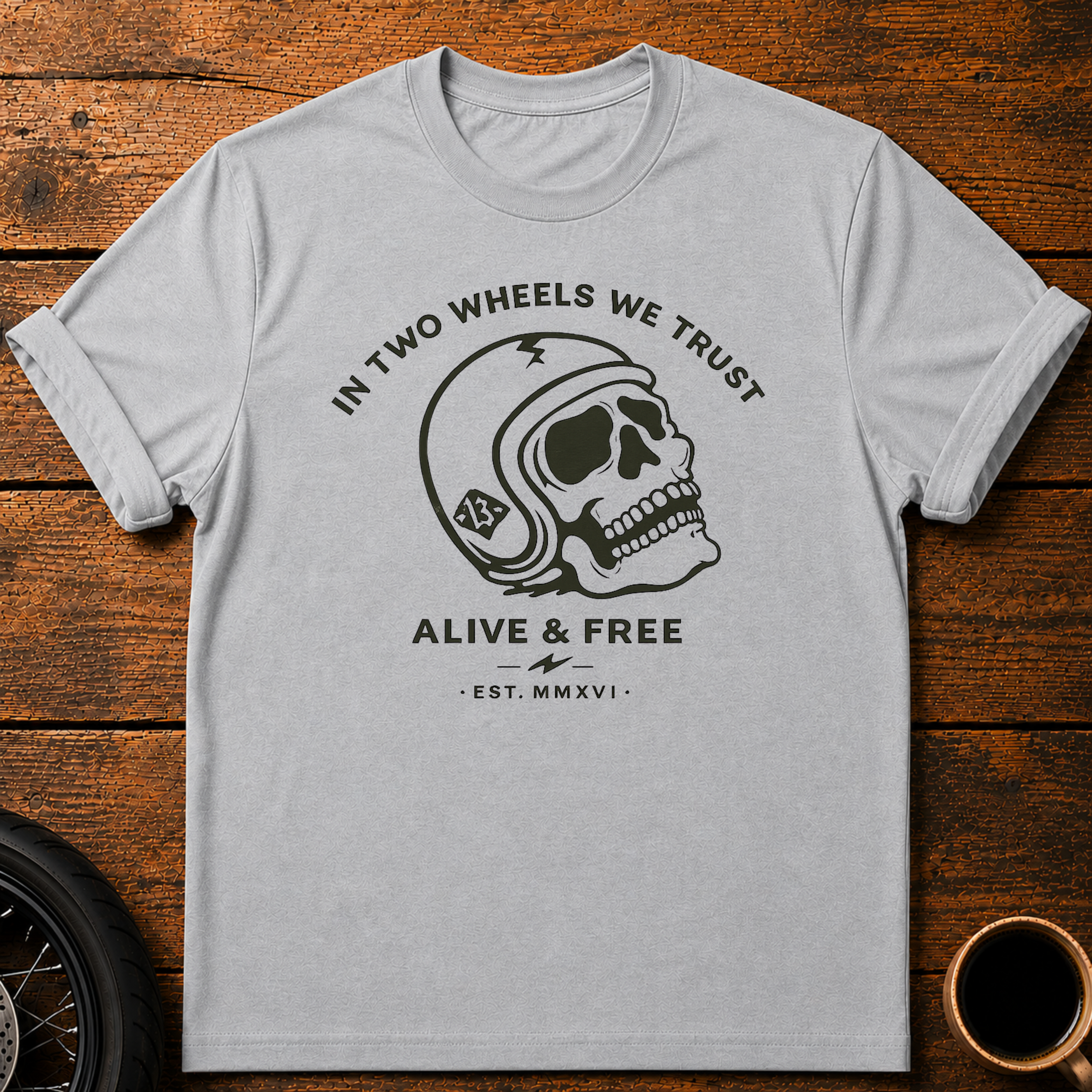 In Two Wheels T‑Shirt