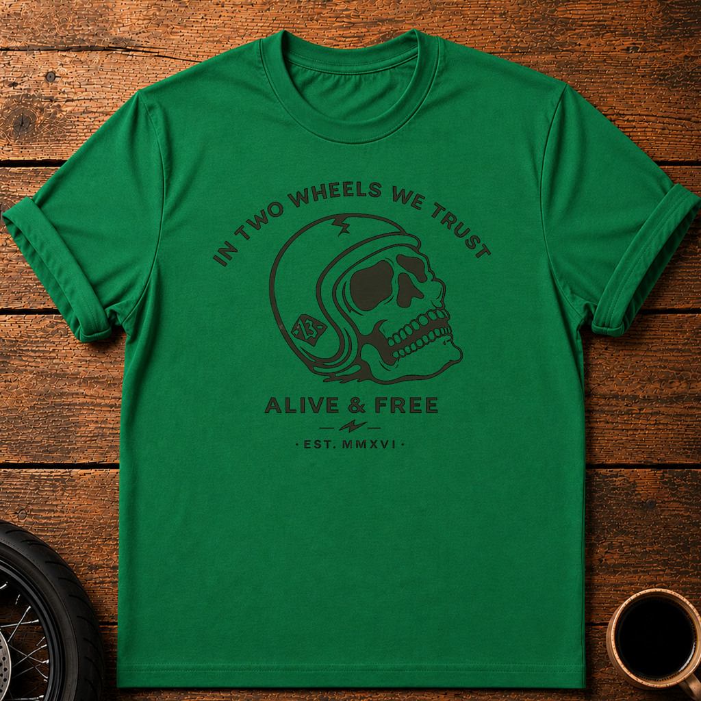In Two Wheels T‑Shirt