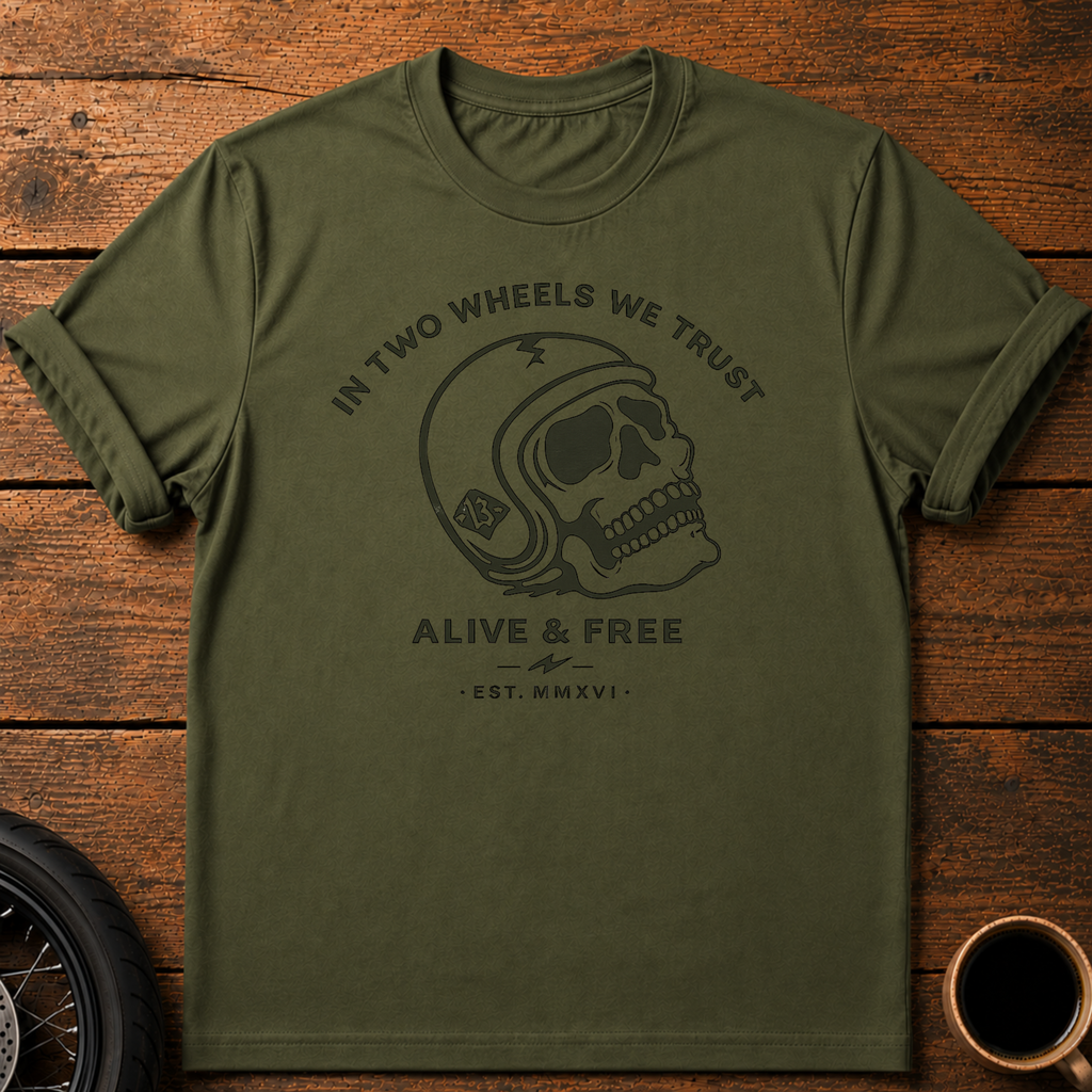 In Two Wheels T‑Shirt
