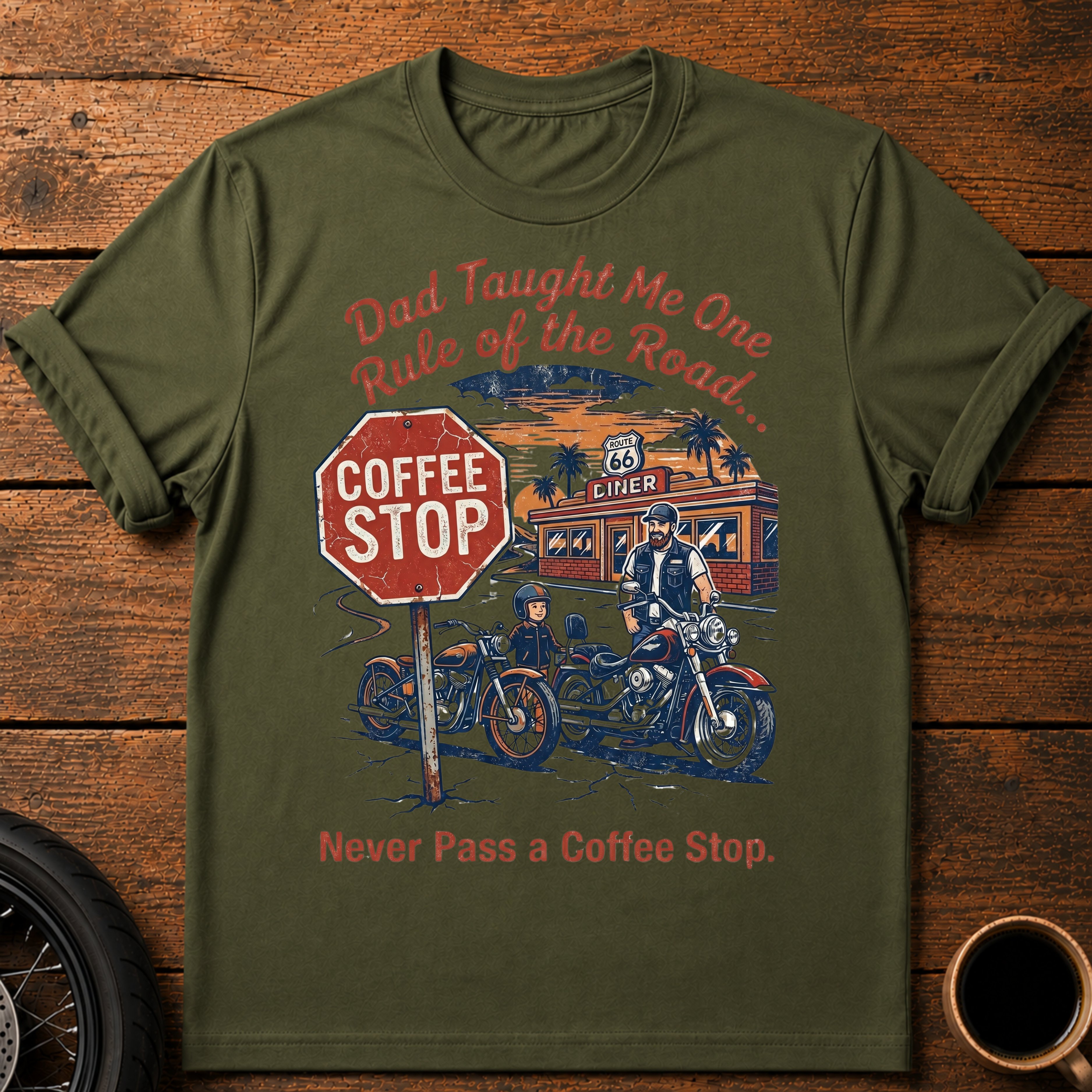 Dad Taught Me T‑Shirt
