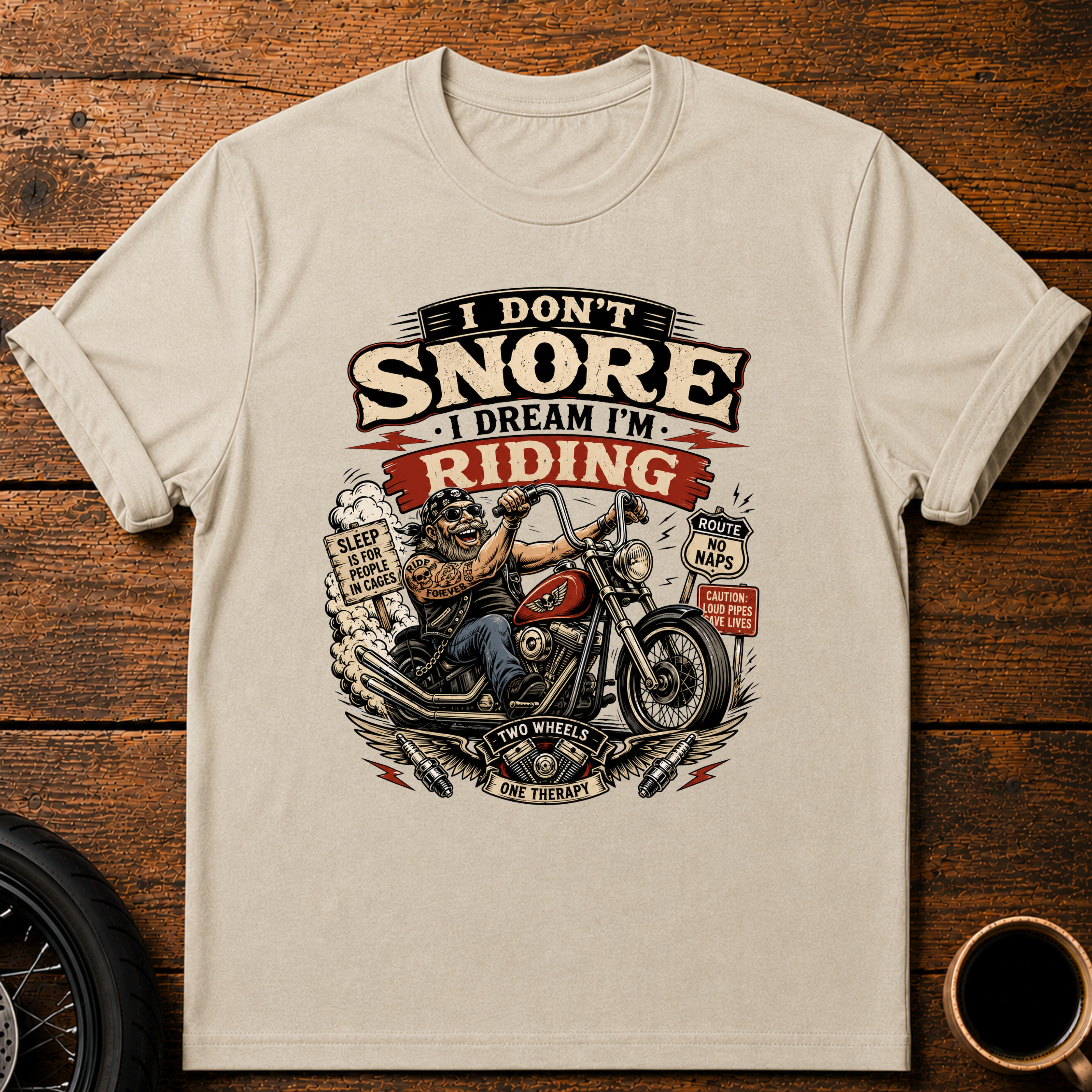 I Don't Snore T‑Shirt