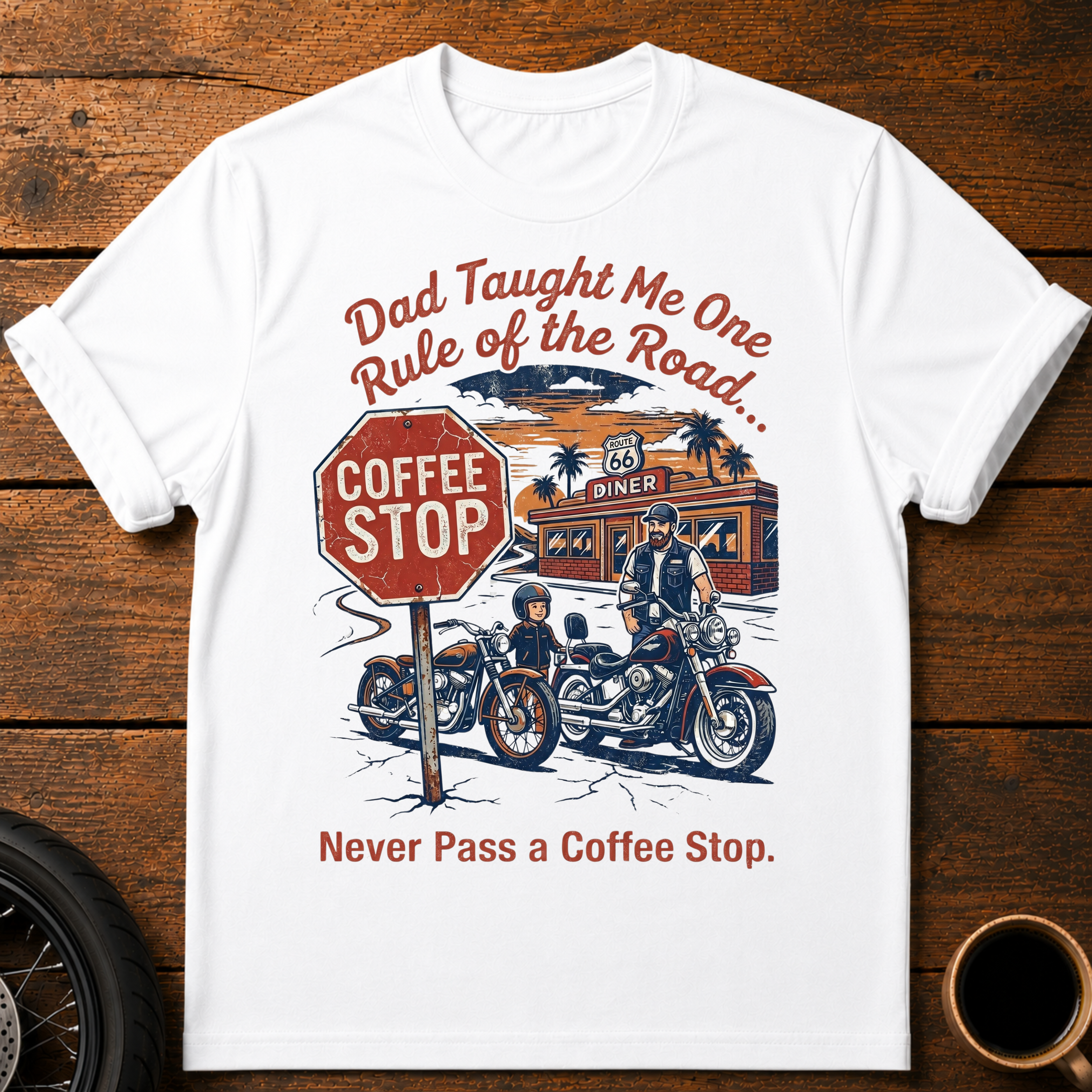 Dad Taught Me T‑Shirt